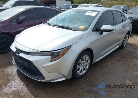 2022 Toyota Corolla Le из США, поврежденный, VIN JTDEPMAEXNJ214045